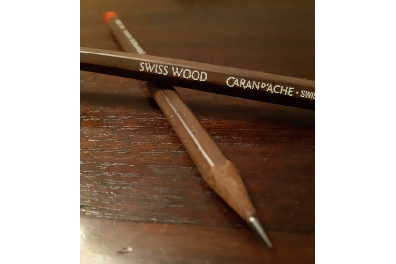 Set cadeau crayons SWISS WOOD - 3 essences.