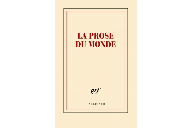 Carnet relié -  12 x 18,5 - 192 pages lignées - "LA PROSE DU MONDE".