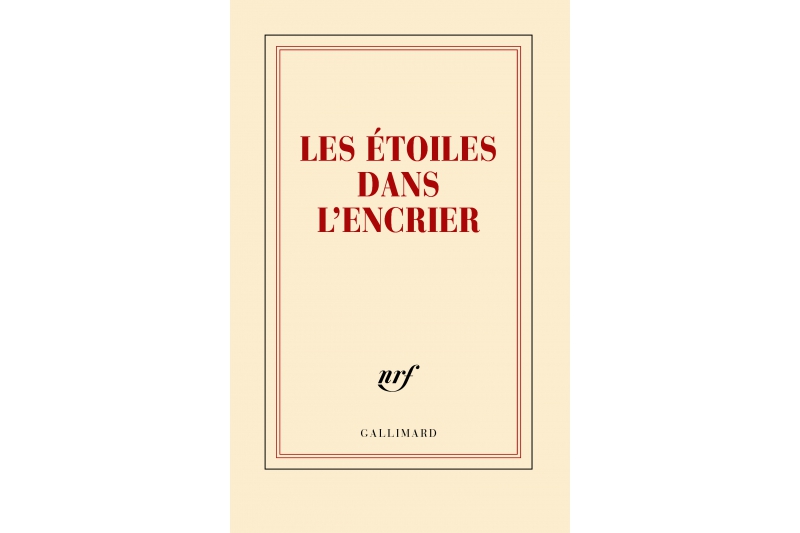 Carnet relié -  12 x 18,5 - 192 pages lignées - "LES ETOILES DANS L'ENCRIER".