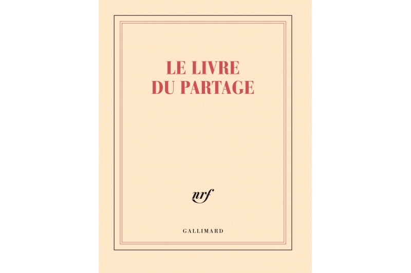 Carnet relié - 14 x 18 - 192 pages lignées - "LE LIVRE DU PARTAGE".