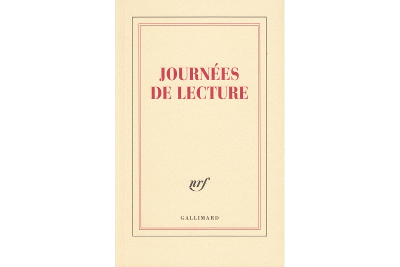 Carnet relié -  12 x 18,5 - 192 pages lignées - "JOURNEES DE LECTURE".