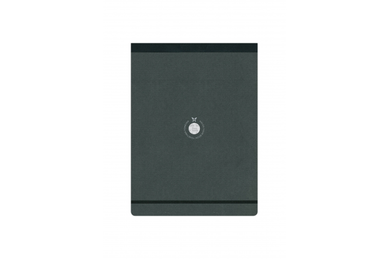 FLEXBOOK - Carnet  160 pages lignées et micro perforées - dos & élastique noir