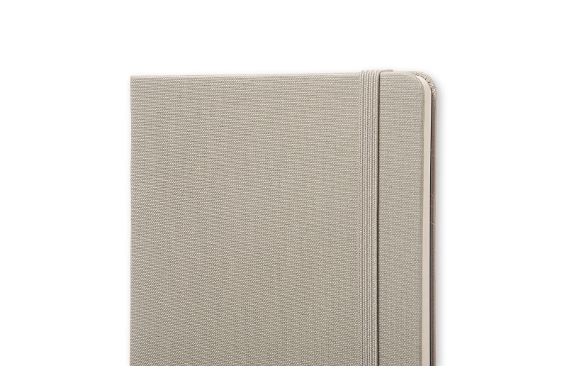 MOLESKINE - Carnet  pages blanches & lignées - gris de cendre