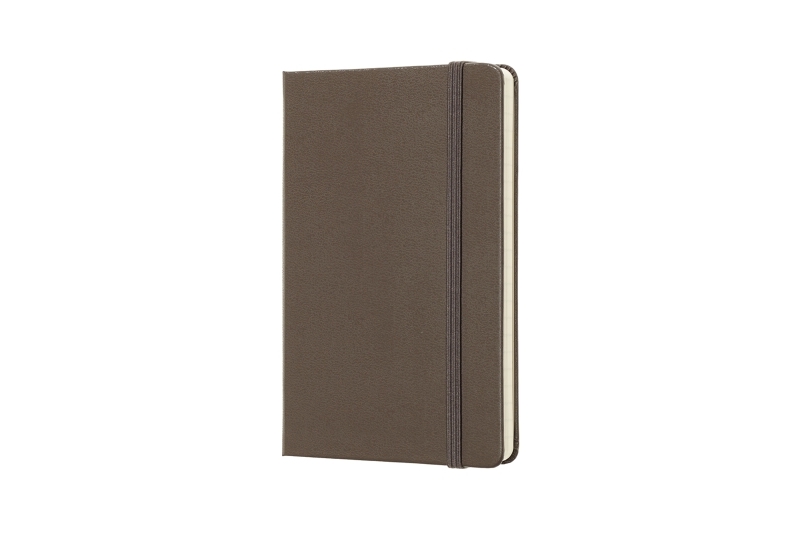 MOLESKINE - Carnet  240 pages blanches - terre d'ombre