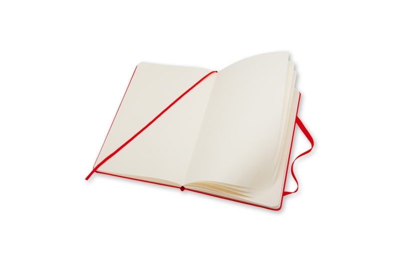 MOLESKINE - Carnet  192 pages blanches - rouge