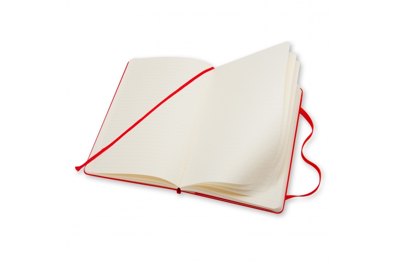 MOLESKINE - Carnet  192 pages lignées - rouge