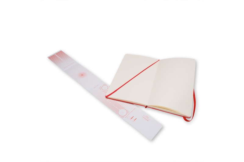 MOLESKINE - Carnet  104 pages papier croquis 165 gr - rouge