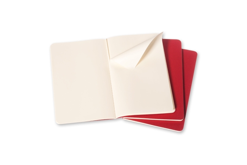 MOLESKINE - Carnet  64 pages blanches - rouge