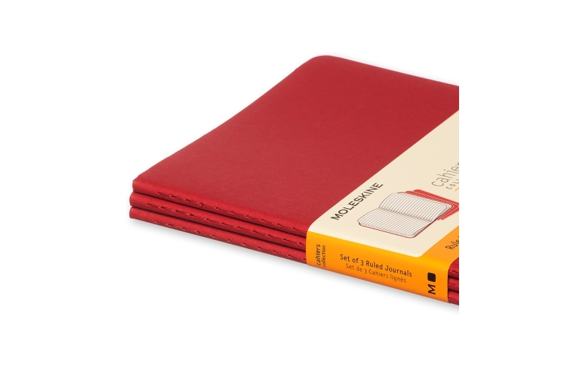MOLESKINE - Carnet  80 pages lignées - rouge