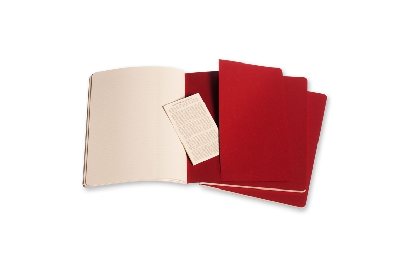 MOLESKINE - Carnet  120 pages lignées - rouge