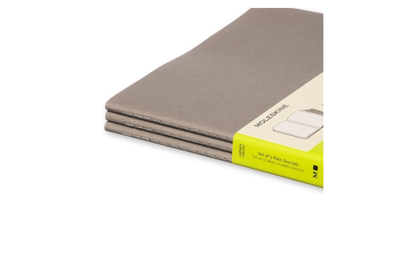 MOLESKINE - Carnet  120 pages blanches - gris silex